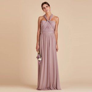 Birdy Grey Convertible Chickie Bridesmaid Dress Mauve NEW Size M